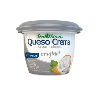 Queso Crema marca Dos Pinos taza 650 g