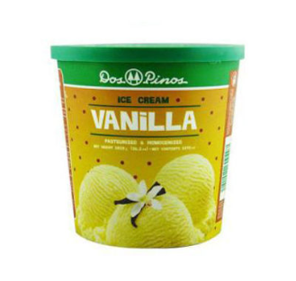 Helado vainilla 1/2 pinta Dos Pinos