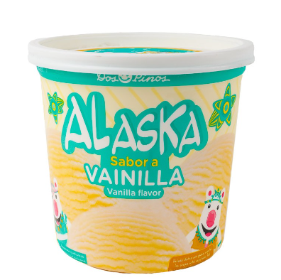 Helado Alaska 1/4g Vainilla