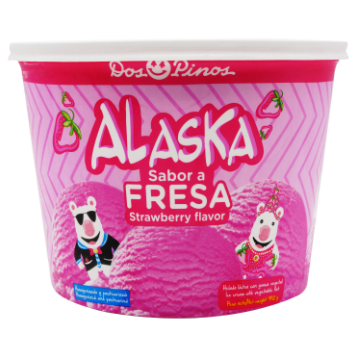 Helado Alaska 1/2 g Chocolate Vainilla Fresa