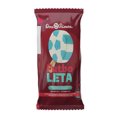 Paleta futboleta Dos Pinos 60g