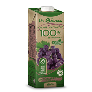 Jugo 100% de Uvas Dos Pinos TB 1 L