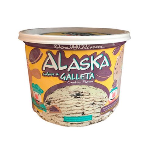 Helado Alaska Galleta 972g 1/2gal