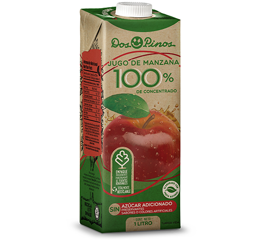 Jugo 100% de Manzana Dos Pinos   L