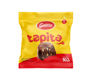 Tapita Chocolate Gallito 12u 102g
