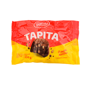 Chocolate Tapita, Marca Gallito, 306g