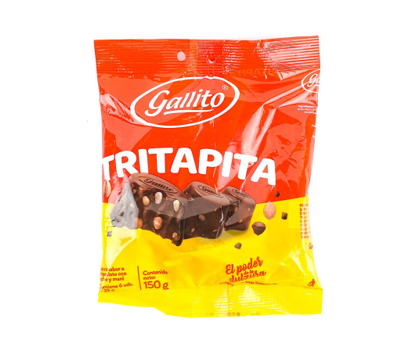 Chocolate Gallito Tritapita  150g 6 Unidades 