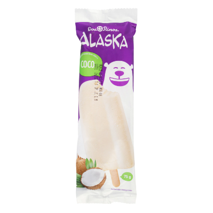 Paleta De Helado Sabor Coco Alaska 75g