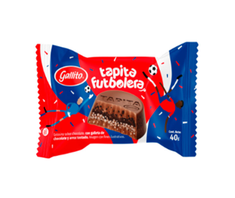 Chocolate Tapita Futbolera 40gr