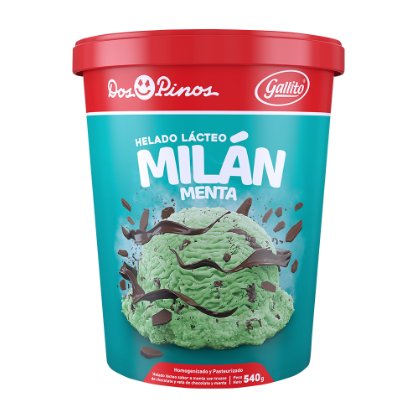 Helado Milán Menta Dos Pinos 546g 1/4 gL