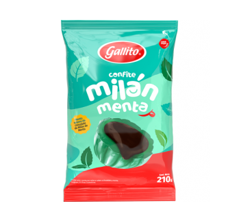 Confite Menta Relleno de Milán Menta 210g