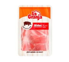 Bistec de Cerdo, La Granja, 480g