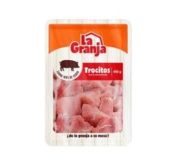 Trocitos de Cerdo  La Granja 450g