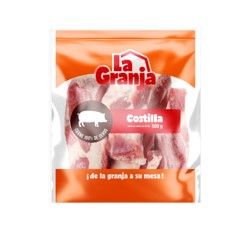 Costilla de cerdo  La Granja 500g