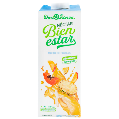 Nectar Bienestar Mixto de Frutas Dos Pinos TB 1L