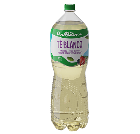 TÉ BLANCO CON FIBRA MARCA DOS PINOS 2.5 L