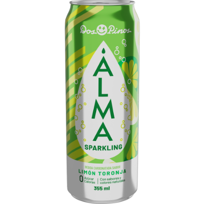 Bebida Sparkling Alma limon toronja lata 355ml