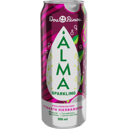 Alma Sparkling Pitahaya Hierbabuena 355ml