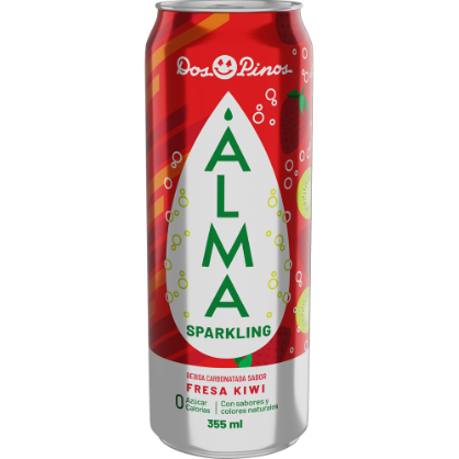 Sparkling Alma Fresa Kiwi Lata 355 mL