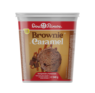 Helado Deleite Brownie Caramelo Dos Pinos 540g