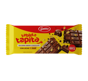 Chocolate Tableta Tapita Gallito 150 gr