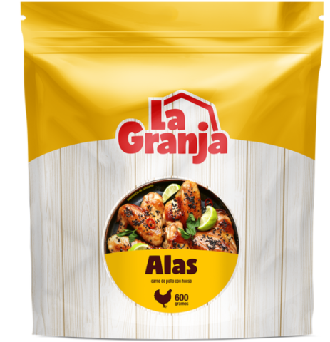 Alas de Pollo, Marca La Granja, 600g