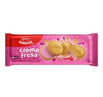 Galleta Crem Fresa Gallito 336gr