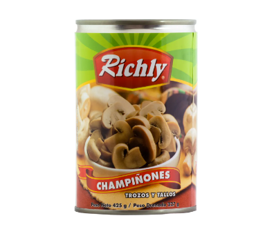 Hongos Rebanados Richly 425g