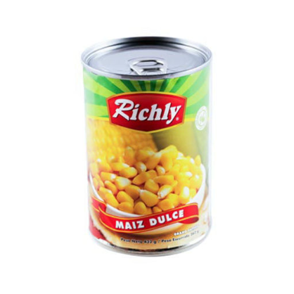 Maiz Dulce Marca Richly 432g