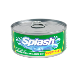 Atun trocitos con Vegetales Splash 140G