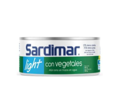 Atun Light con Vegetales Sardimar  140g