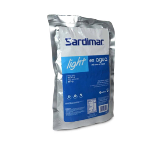 Atún Lomo En Trozos Agua Sardimar Doypack 1000g