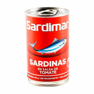 Sardina en Salsa de Tomate Medio 160g