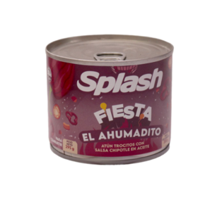 Atún Trocitos En Aceite Con Salsa Chipotle 295g Splash