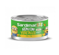 Atun con vegetales en aceite Sardimar Kids 105g