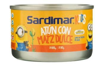 Atún con maíz dulce en aceite Sardimar Kids 105g