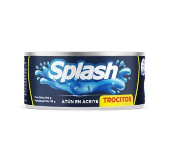 Atún Splash Trocitos en Aceite, 140g