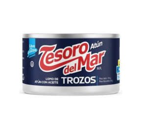 Atun trocitos en aceite Tesoro del Mar 105 g