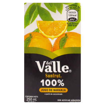 Jugo de Naranja Sunfrut 250mL 100%