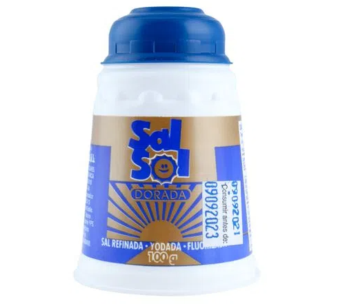 Sal Sol Dorada Salero 100g