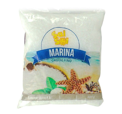 Sal Sol Marina Cristal Fino Bolsa 400 gr