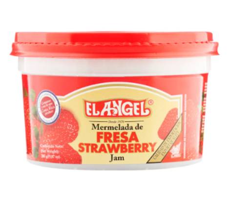 Mermelada de Fresa 130g El Angel