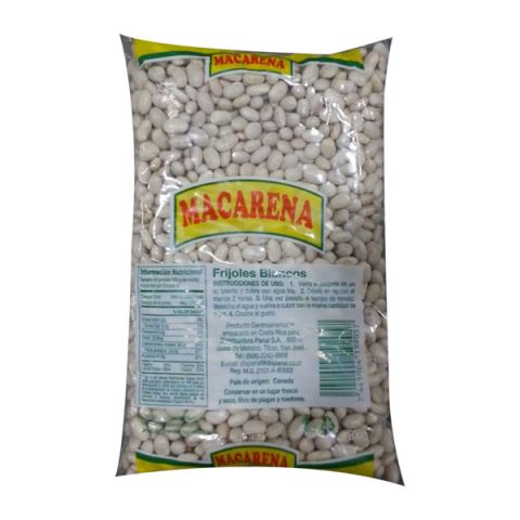 Frijol Blanco Marca Macarena 400gr