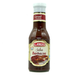 Salsa Barbacoa, Marca el Angel, frasco 410g