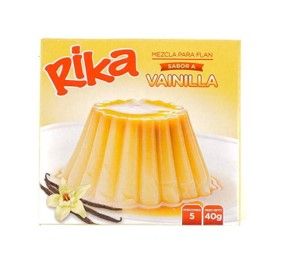 FLAN RIKA VAINILLA 40G