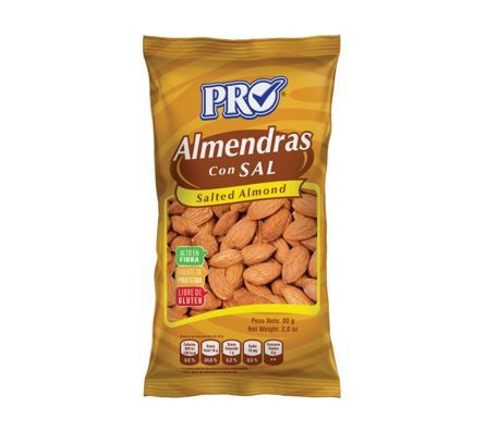 Almendras Pro 80g