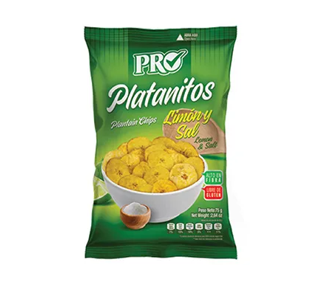 Platano Con Limon y Sal Marca Pro 75g