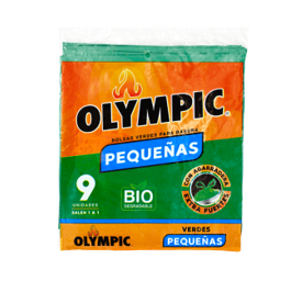 Bolsa verde Pequena olimpic