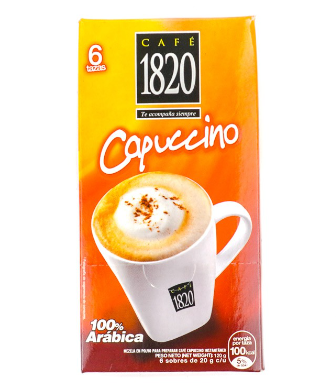 Café Instantáneo 1820 Capuccino 20g