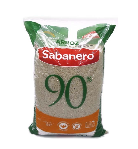 ARROZ SABANERO 90% BOLSA 5KG